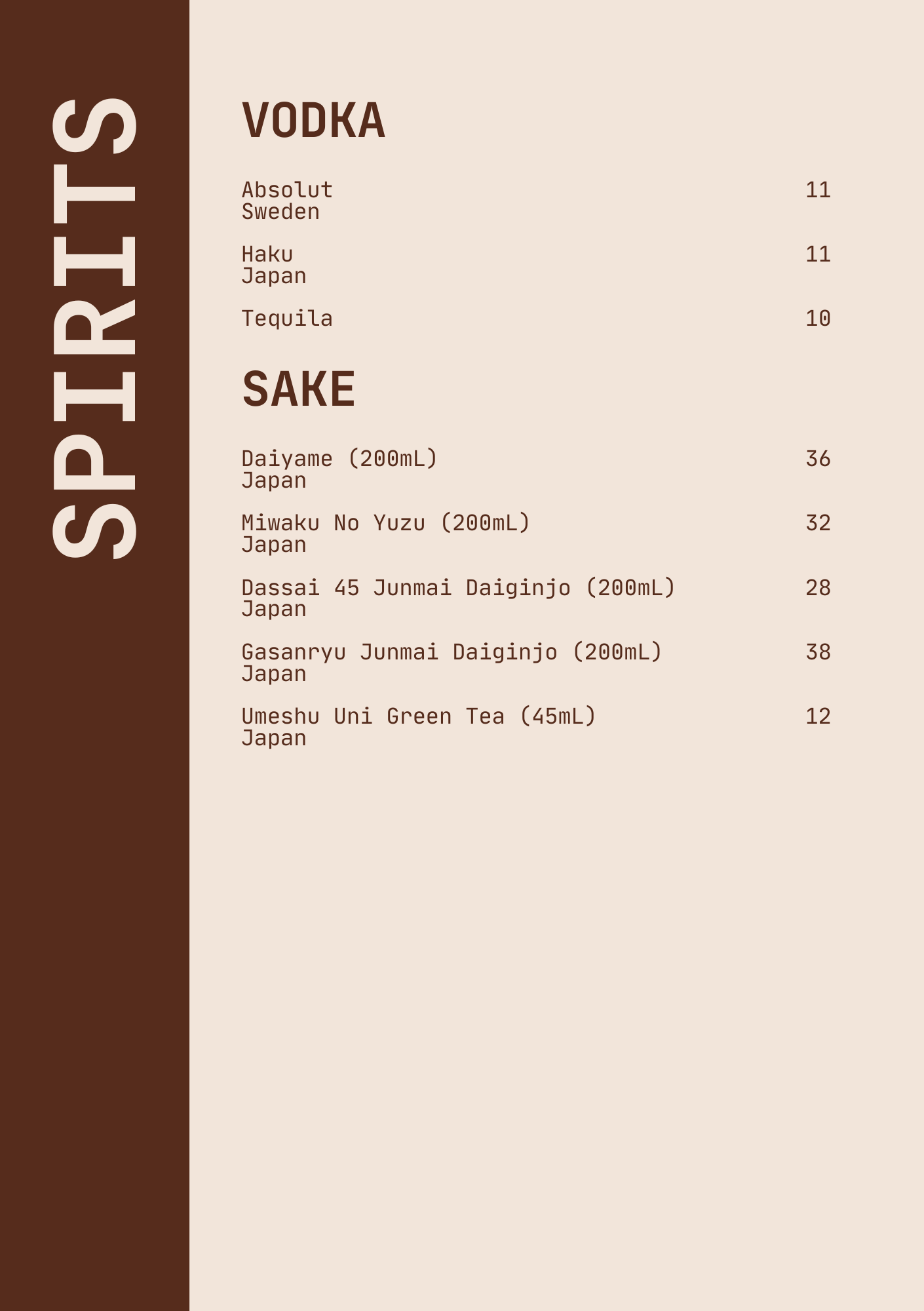 Wine List Page 11