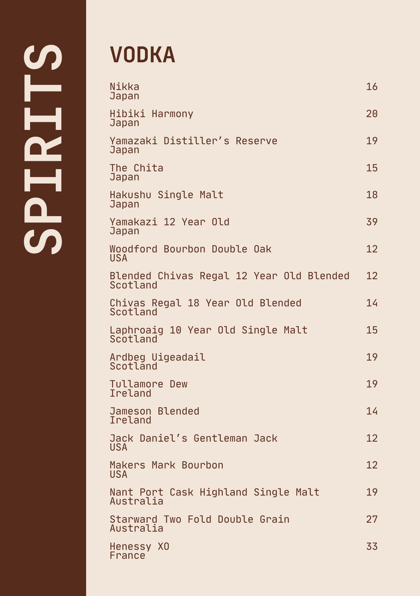 Wine List Page 12
